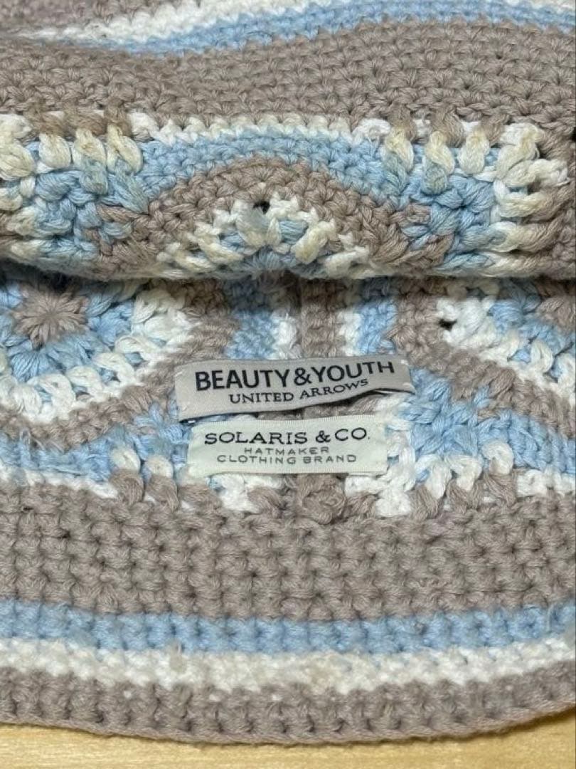 SOLARIS&Co. BEAUTY&YOUTH ニットバケットハット