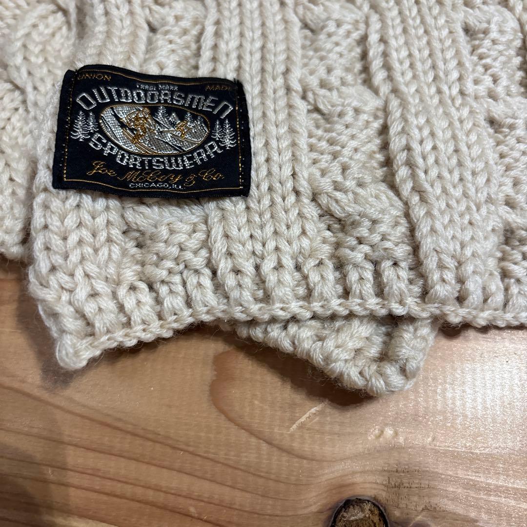 リアルマッコイズ　フィッシャーマンニットマフラー　Lot No.MA15121