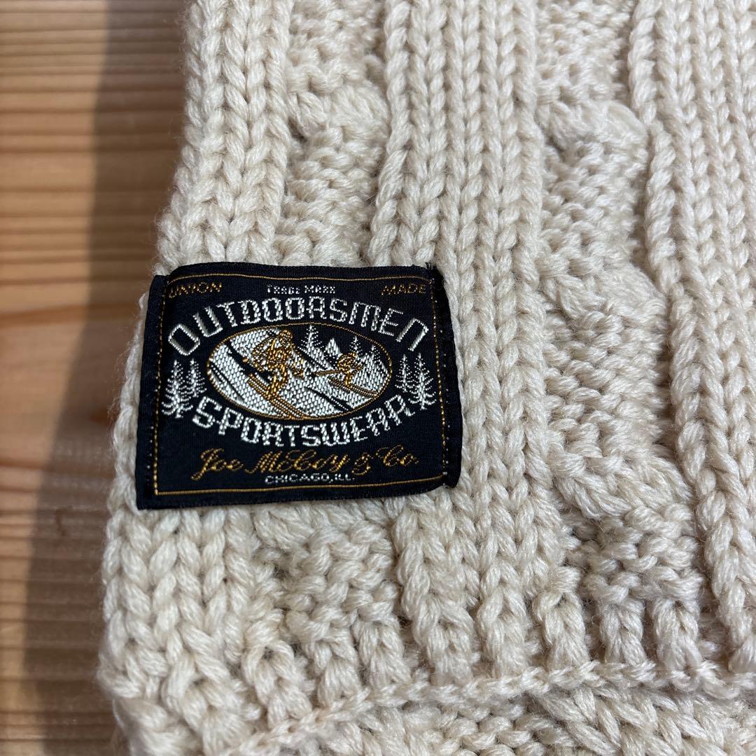 リアルマッコイズ　フィッシャーマンニットマフラー　Lot No.MA15121