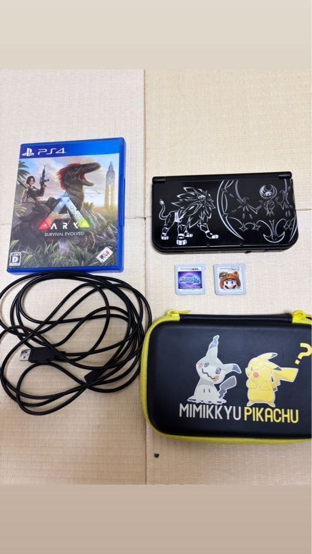 New Nintendo 3DS LL ポケモン ソルガレオルナアーラ 限定品