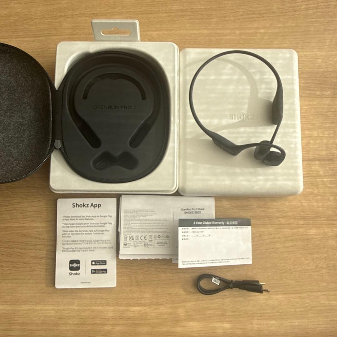 イヤホン SHOKZ OpenRun pro 2 Black S820