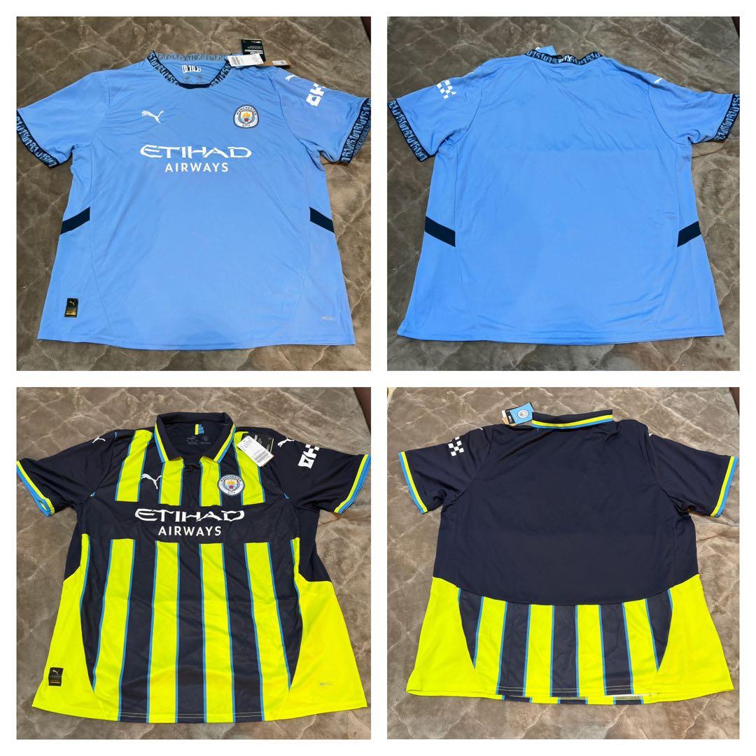 マンチェスター・シティ ユニフォーム　正規品　2枚セット　2XL