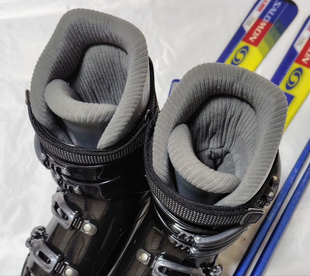 F■スキーセット■SALOMON板165cm■MCCUGAR靴28.5〜29cm