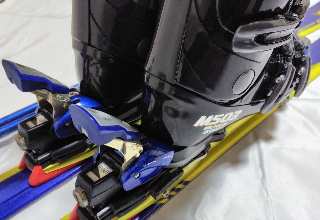 F■スキーセット■SALOMON板165cm■MCCUGAR靴28.5〜29cm