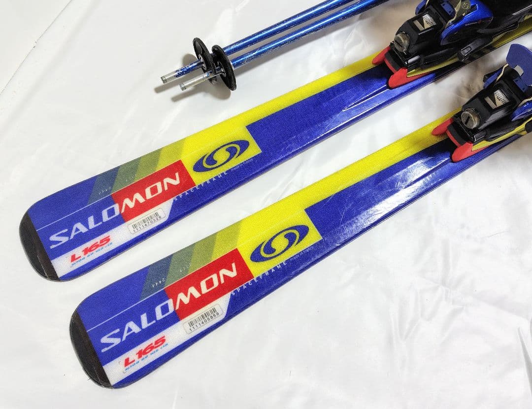 F■スキーセット■SALOMON板165cm■MCCUGAR靴28.5〜29cm