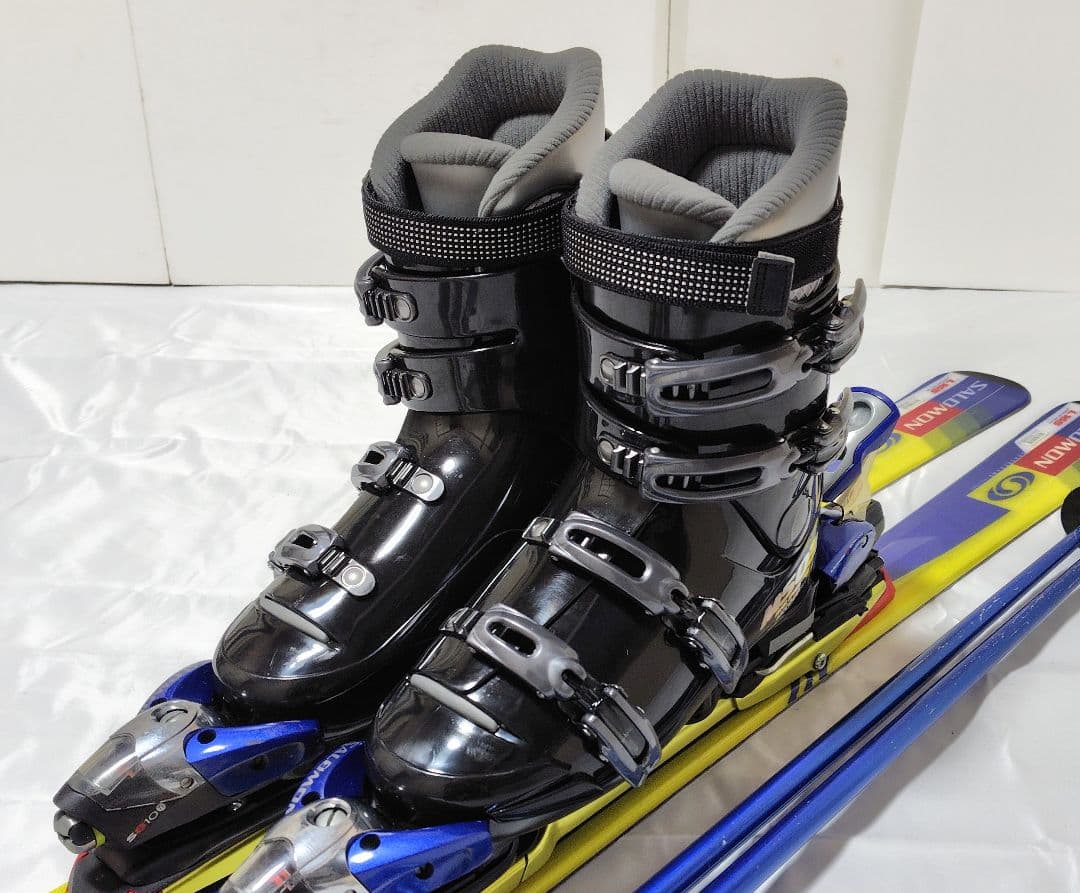 F■スキーセット■SALOMON板165cm■MCCUGAR靴28.5〜29cm