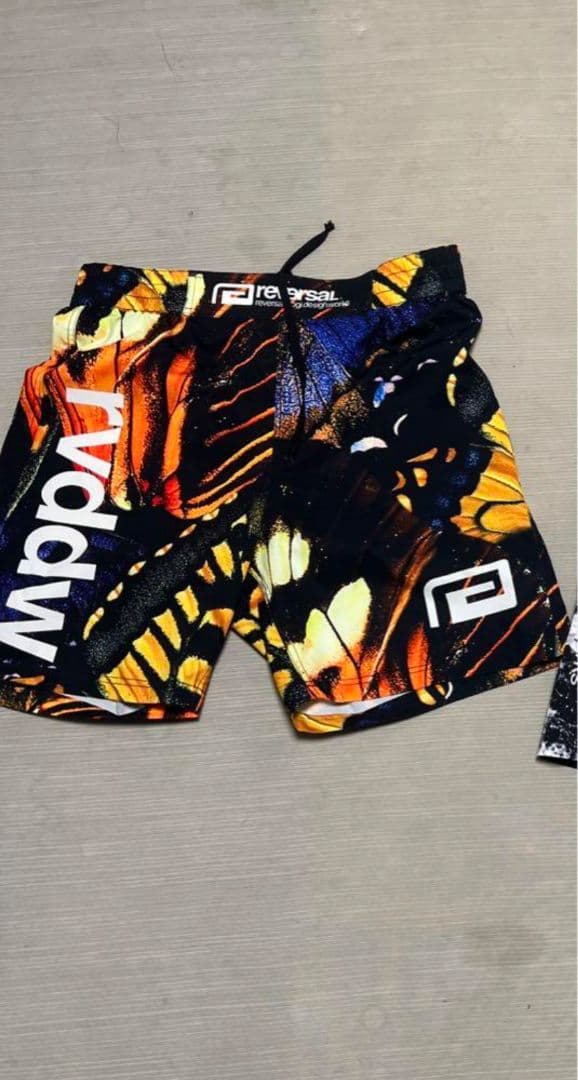 REVERSALリバーサル　バタフライ柄　ファイトパンツ XLサイズ
