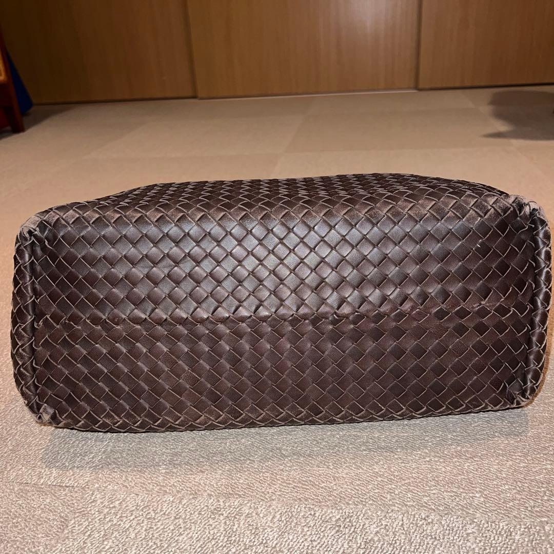Bottega Veneta ダークブラウン トートバッグ
