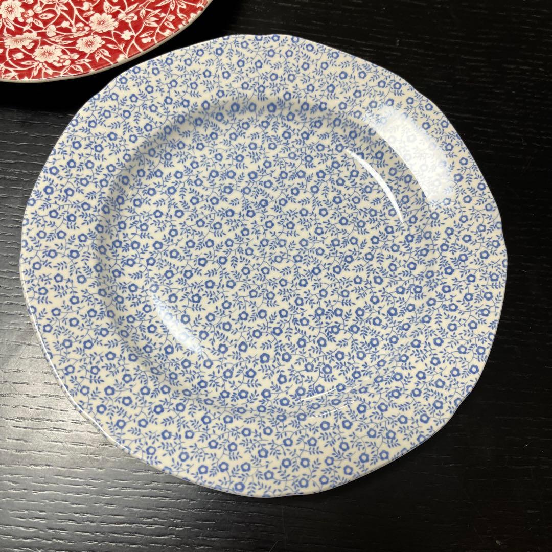 バーレイ　プレート　キャリコ1色、フェリシテ2色　3枚セット