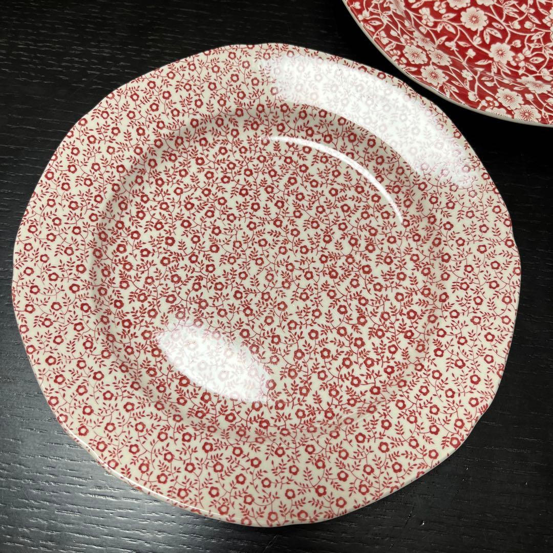 バーレイ　プレート　キャリコ1色、フェリシテ2色　3枚セット