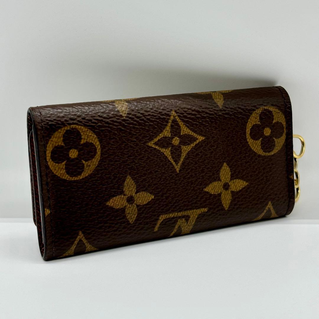 【美品】ルイヴィトン ミュルティクレ4 モノグラム キーケース