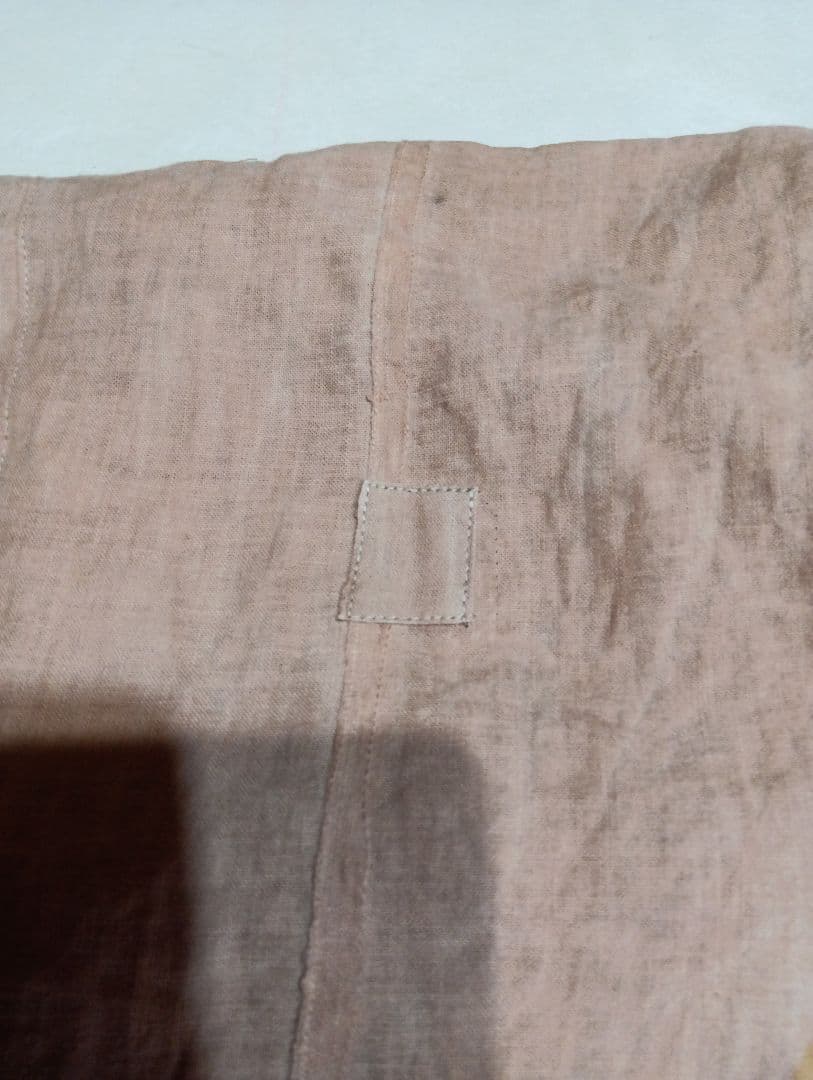 リ*カ様 ★柿渋染め★幟旗ワンピース★