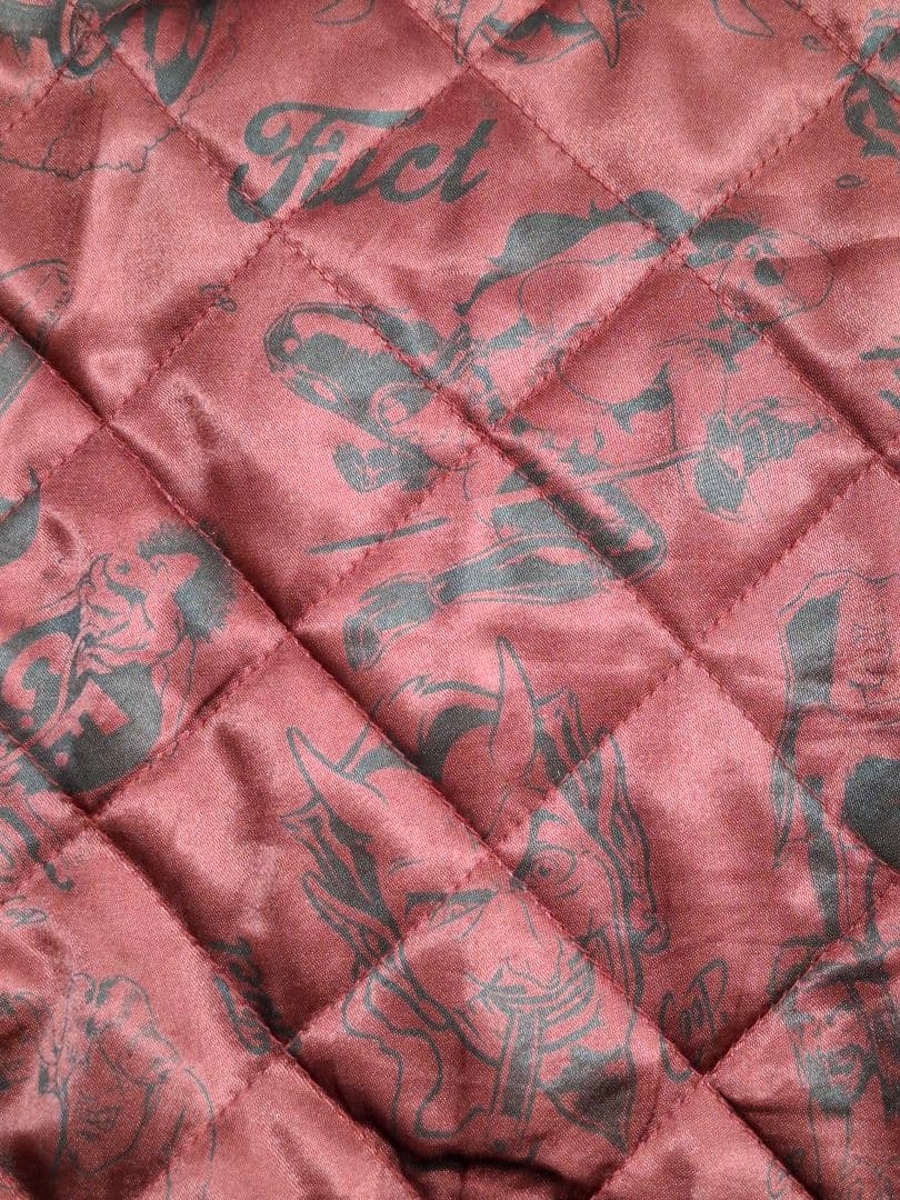 SSDD FUCT バック刺繍　ファラオジャケット　ホットロッド