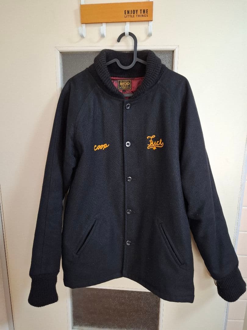 SSDD FUCT バック刺繍　ファラオジャケット　ホットロッド