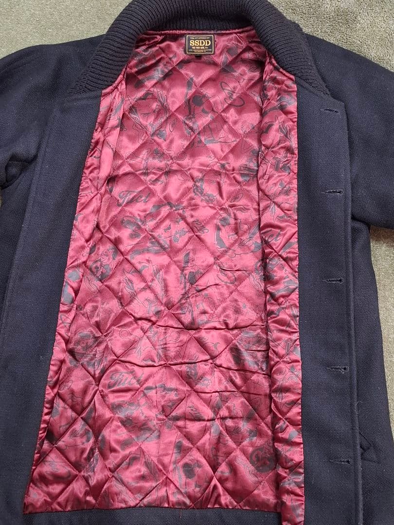 SSDD FUCT バック刺繍　ファラオジャケット　ホットロッド