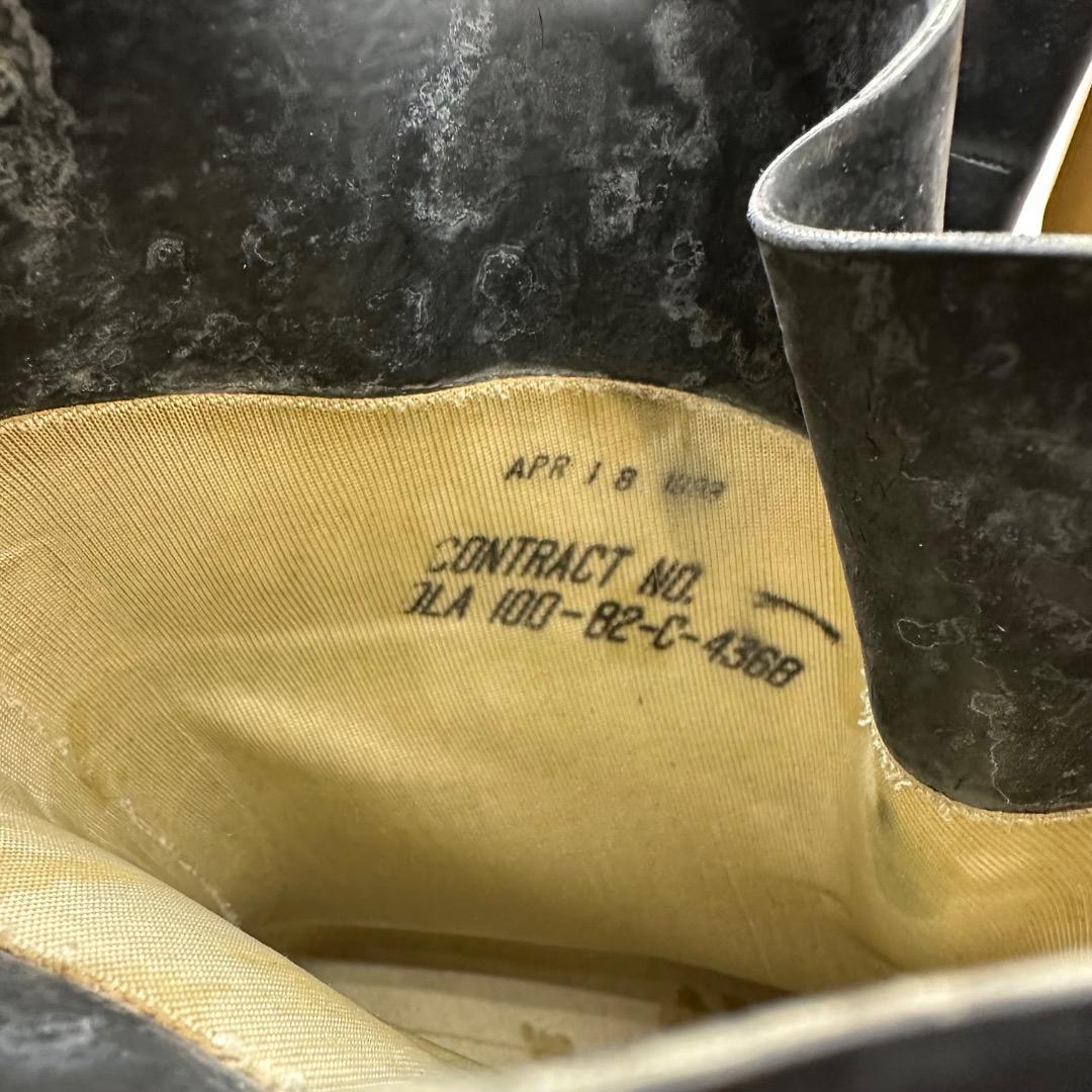 米軍 US.ARMY ミッキーブーツ バニーブーツ ラバーブーツ　1982年