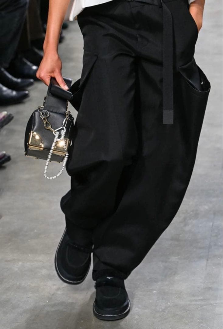 【コリラ】sacai CottonChinoPants ブラック チノパン