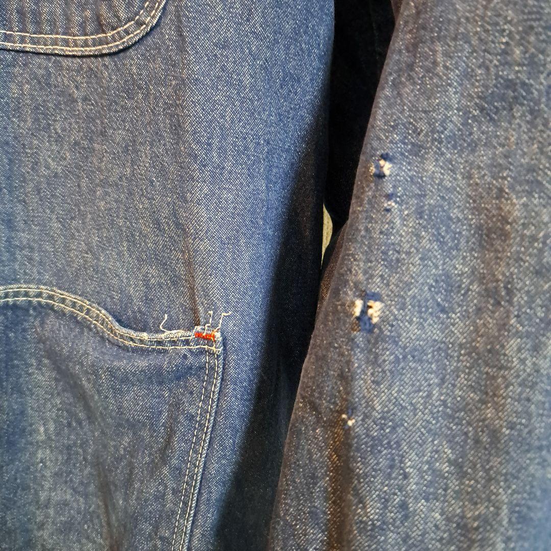 スケ70s BLUE BELL ブランケットカバーオール SIZE 46