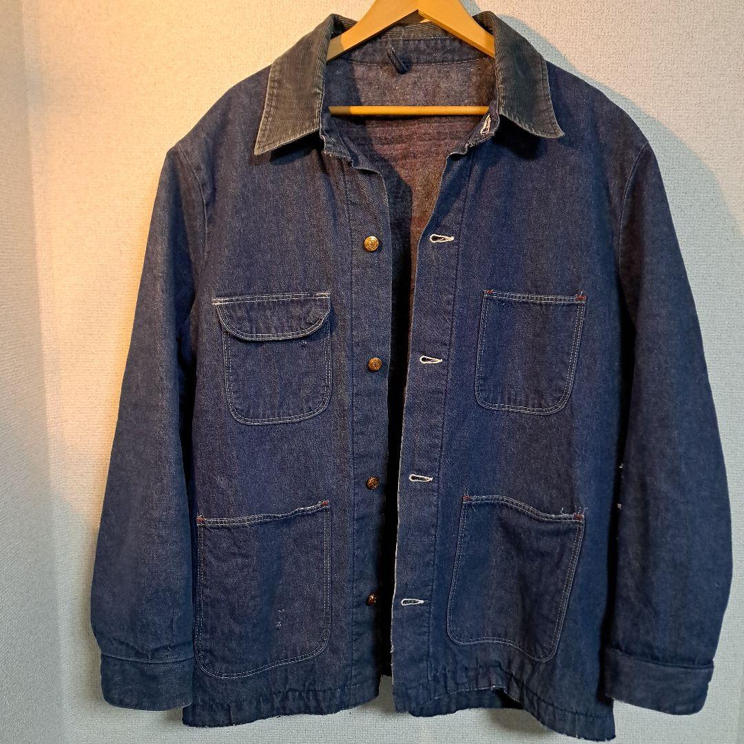 スケ70s BLUE BELL ブランケットカバーオール SIZE 46