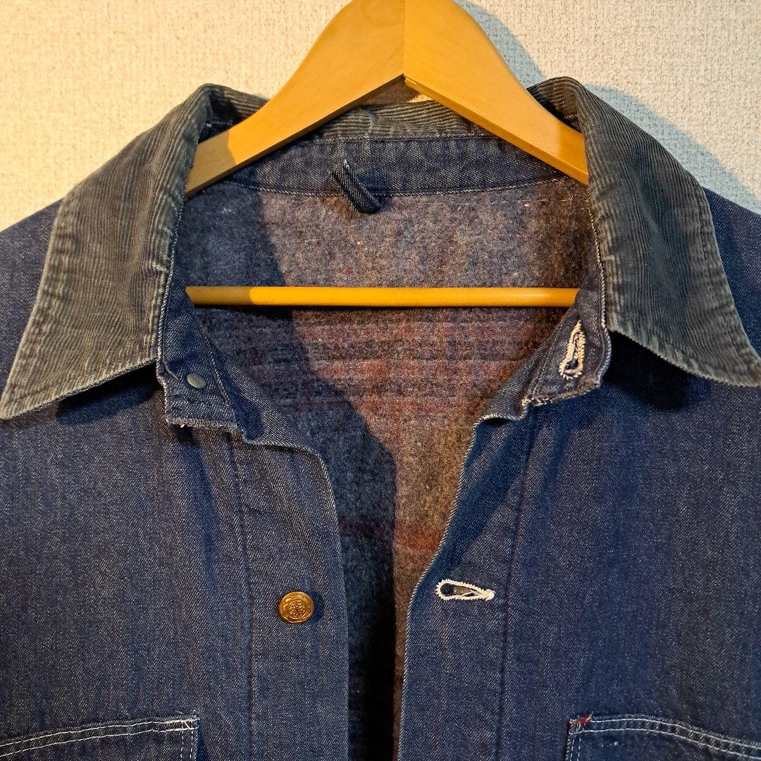 スケ70s BLUE BELL ブランケットカバーオール SIZE 46