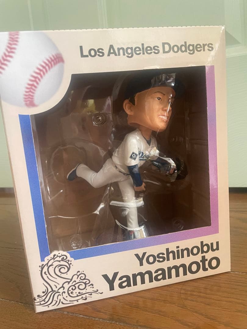 本物【2024非売品】Dodgersドジャース　山本由伸　ボブルヘッド