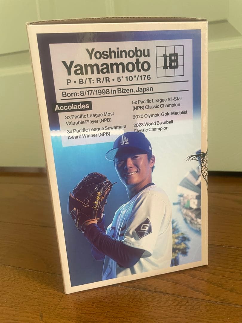 本物【2024非売品】Dodgersドジャース　山本由伸　ボブルヘッド