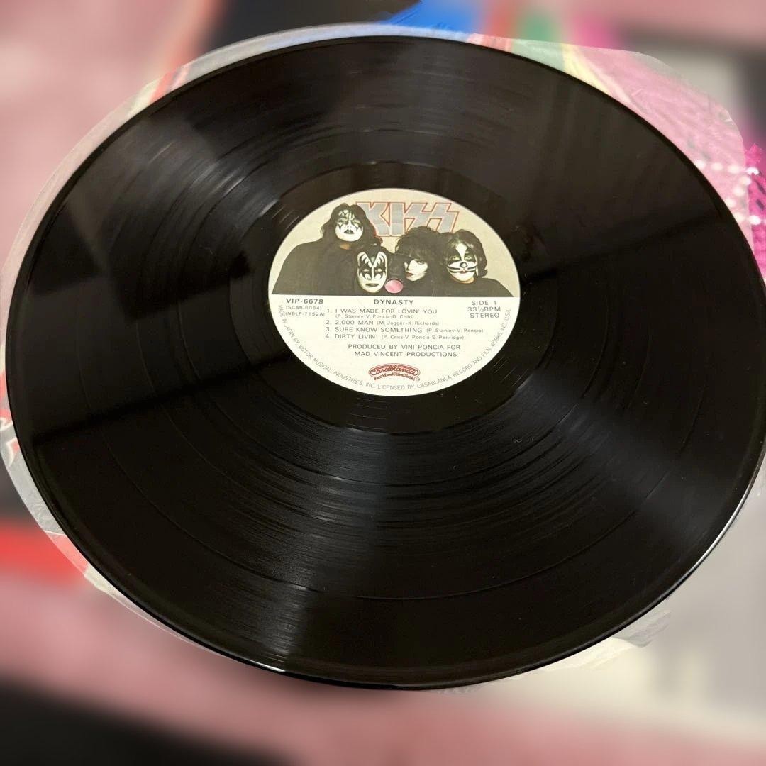 KISS DYNASTY レコード