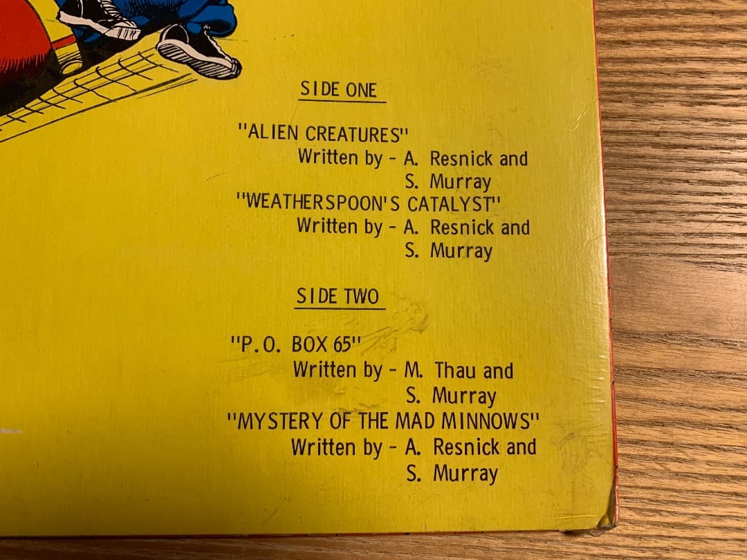 未開封 SUPERMAN スーパーマン POWER RECORDS レコード