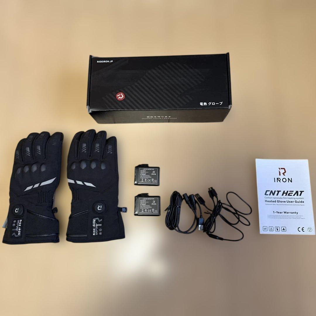 RIDEIRON 電熱グローブ　MG7502H XLサイズ