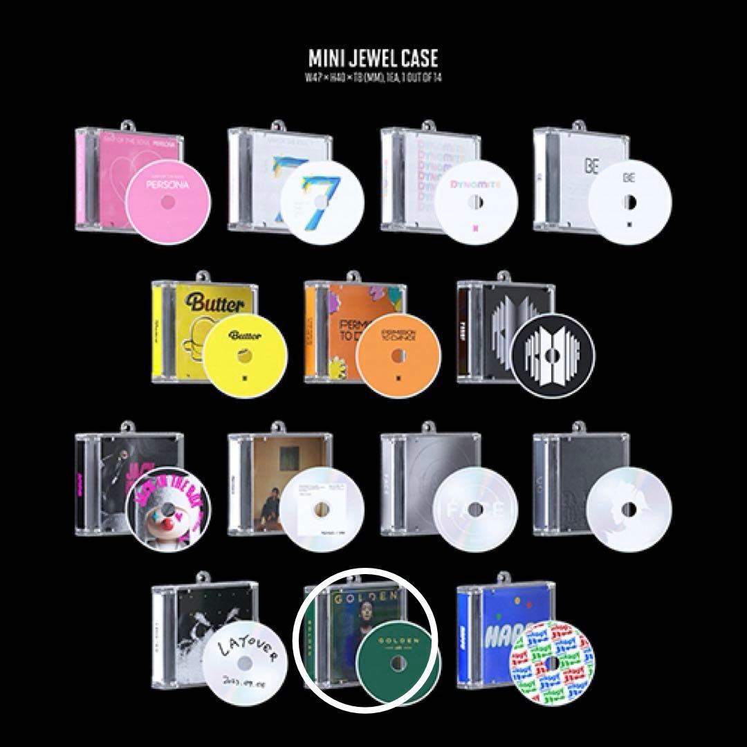 BTS フェスタ カプセルアルバム Vol.1 GOLDENジョングク グク