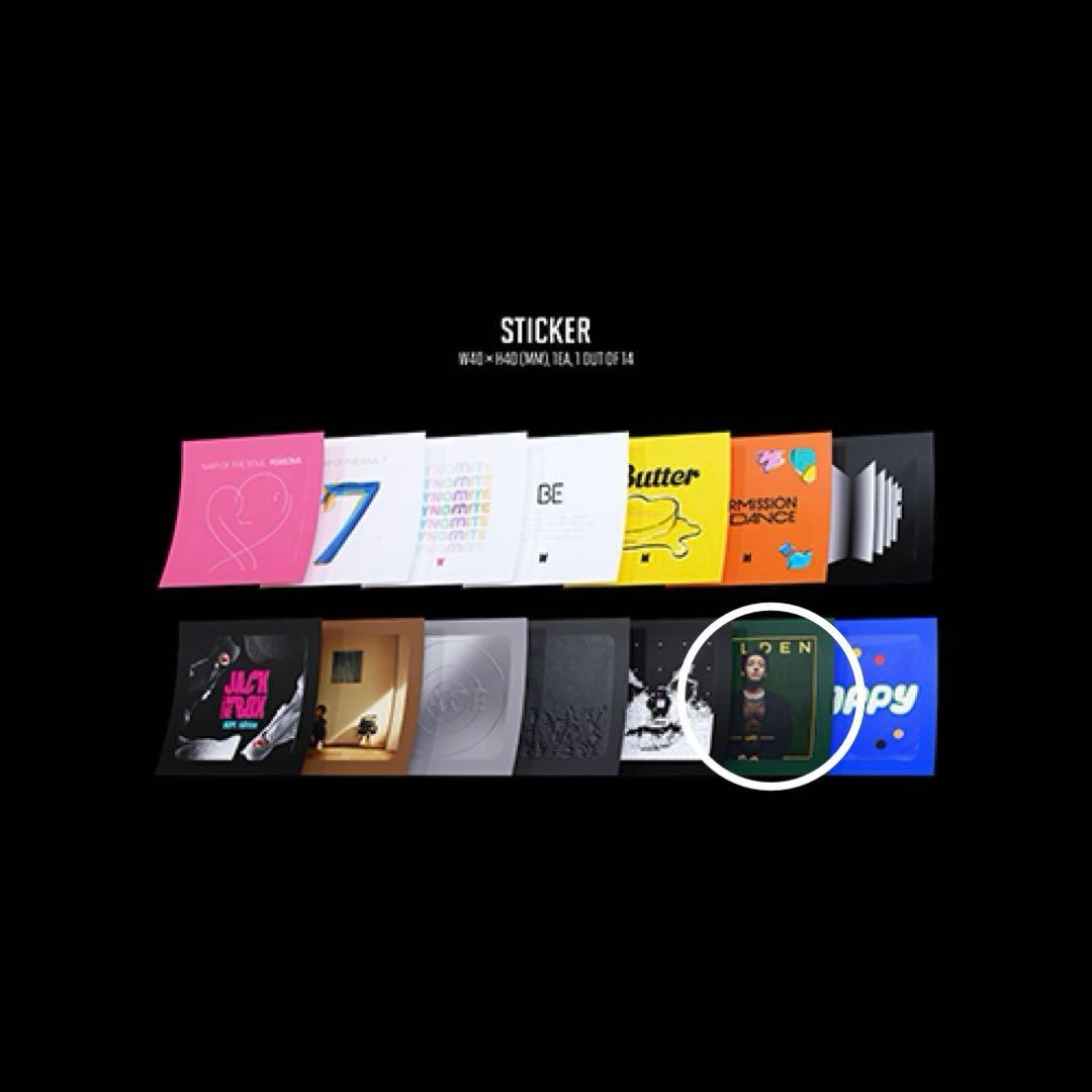 BTS フェスタ カプセルアルバム Vol.1 GOLDENジョングク グク