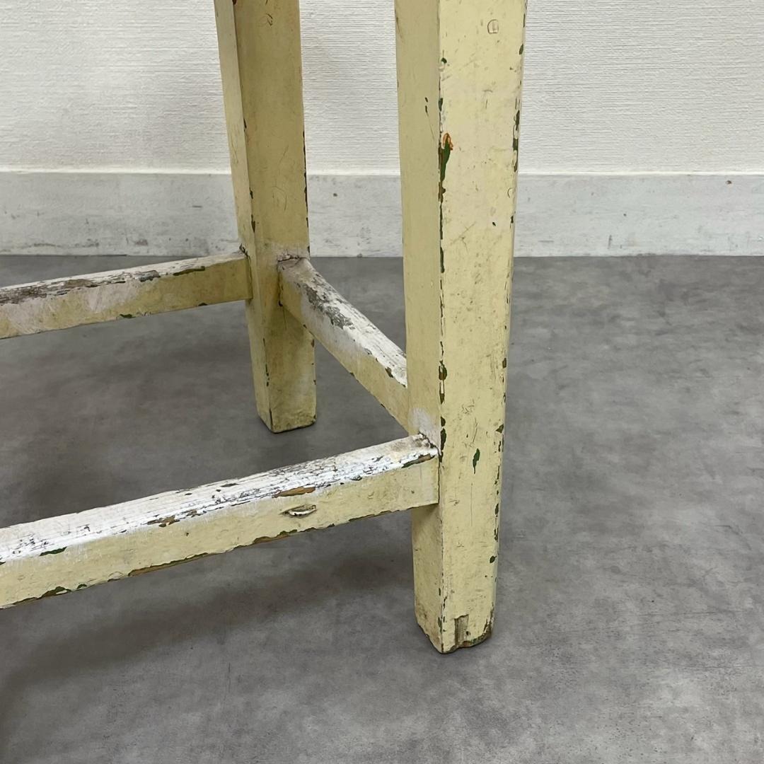 ヴィンテージ シャビー スツール サイドテーブル 飾り台 ビンテージ レトロ