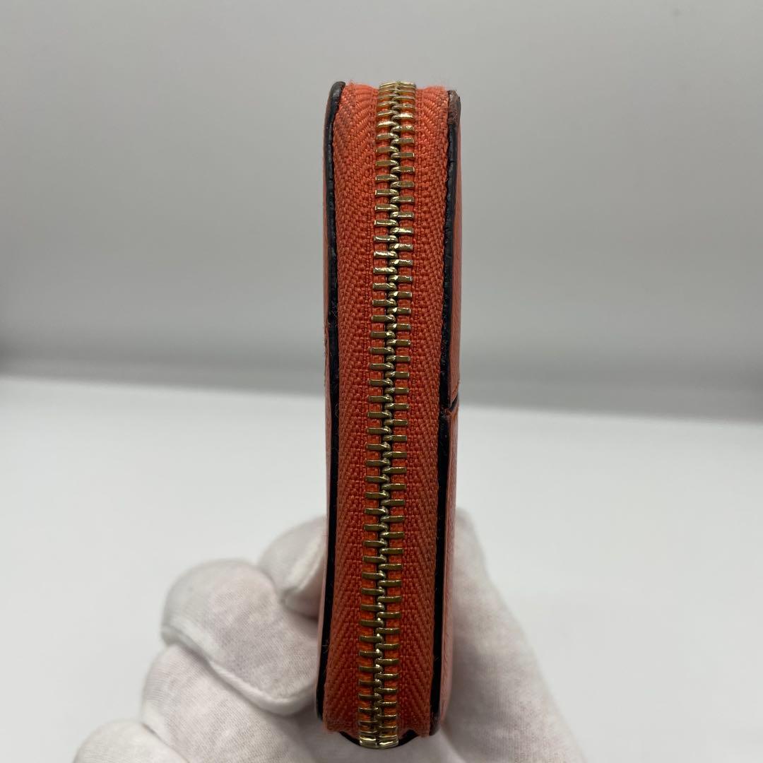 【良品】 LOEWE ロエベ パズル ラウンドファスナー 折り財布 w6