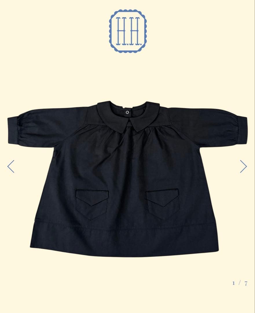 House on the Hill　Dress (Black)　100(3Y)