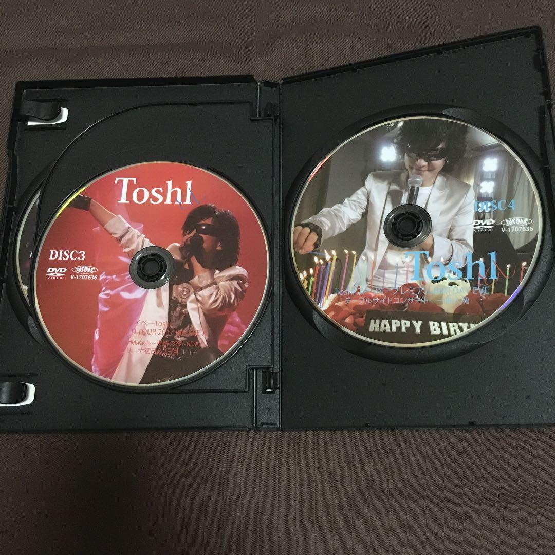 Toshl スーパープレミアムバースデー　DVD4枚セット
