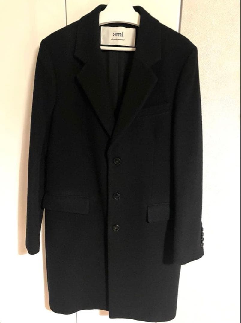 AMI PARIS ウール100% チェスターコート