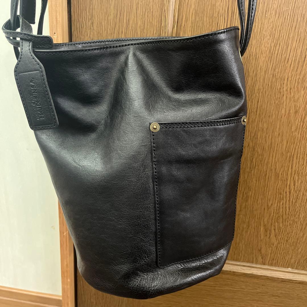 BEAU DESSIN S.A. ボーデッサン 牛革 バケツバッグ レザーバッグ