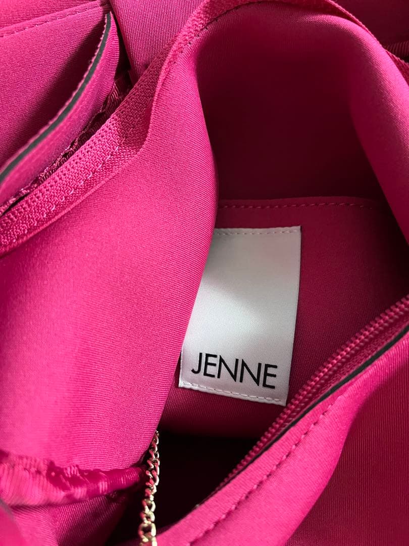 JENNE ピンク ショルダーバッグ　今季春物