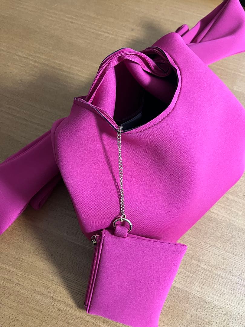 JENNE ピンク ショルダーバッグ　今季春物