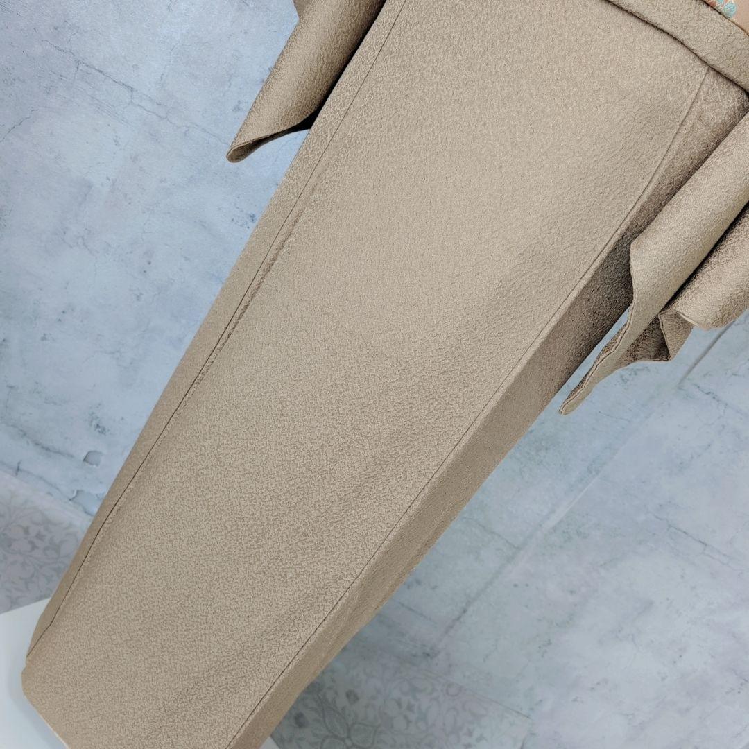 色無地　着物　フルセット　正絹　シンプル　着物美品　D2