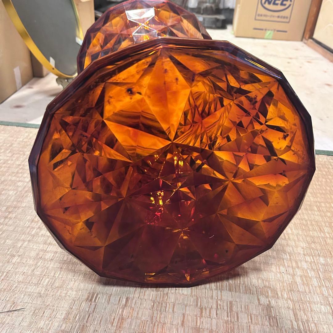 Kartell STONE スツール アンバー Marcel Wanders