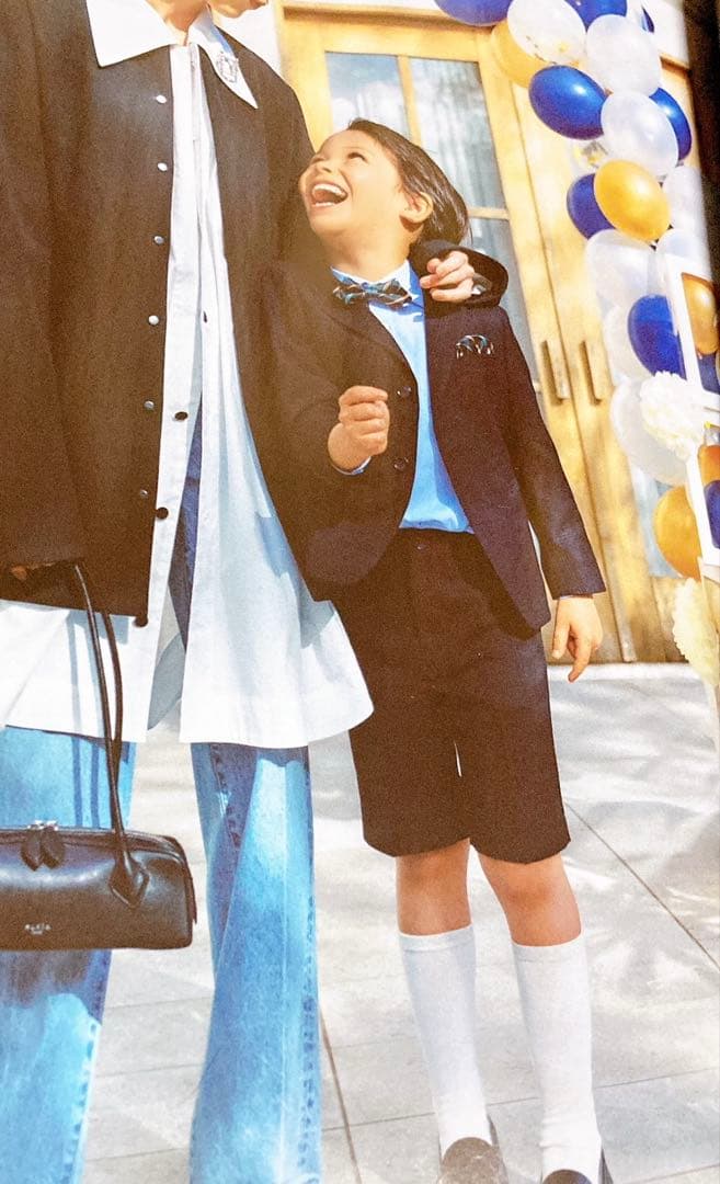 BEAMSビームス　セレモニースーツ雑誌掲載