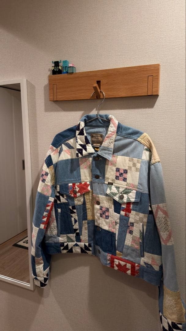 ポロラルフローレンPOLORALPHLAUREN パッチワーク デニムジャケット