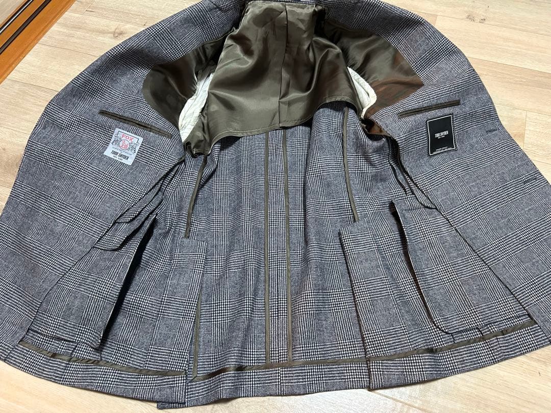 【美品】TODO SNUDER トッドスナイダー 高級セットアップスーツ M