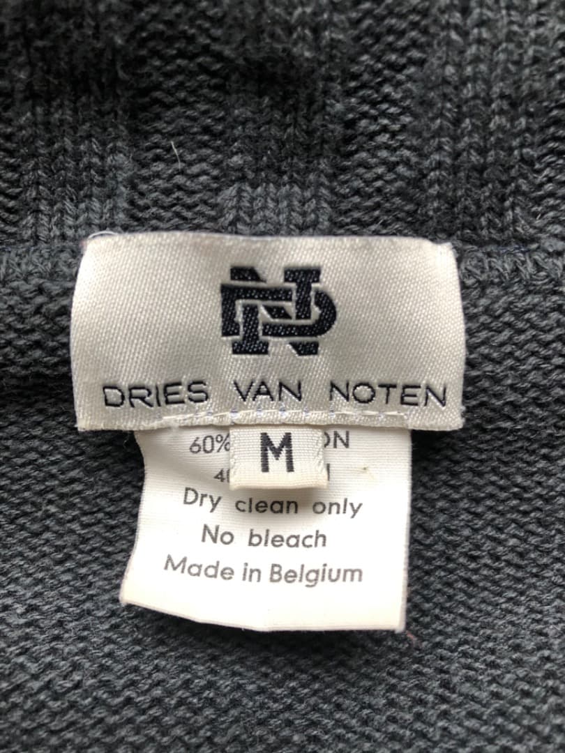 90’s dries van noten ドリスヴァンノッテン ニットジャケット