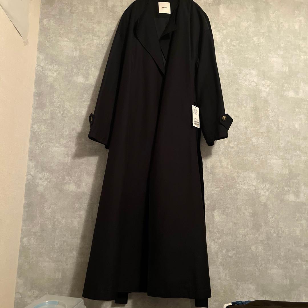 新品★Spick and Span ノーカラートレンチコート 36