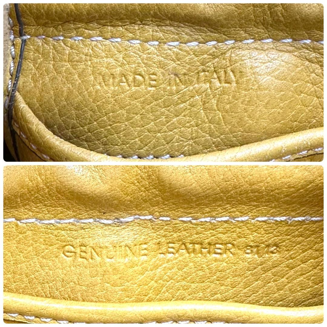 TOD'S トッズ Dバッグ トートバッグ ハンドバッグ イエロー シルバー金具