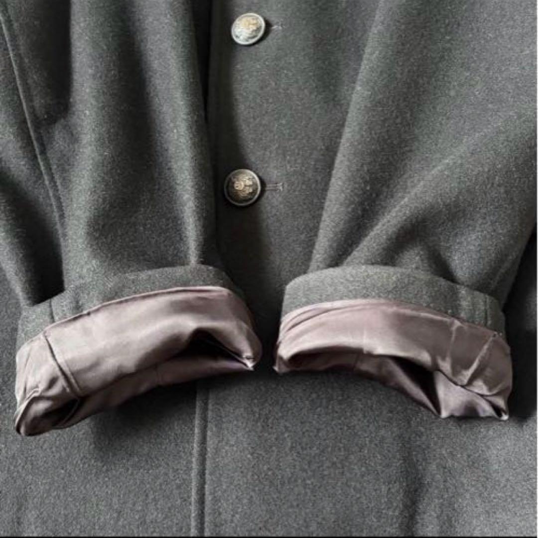 【美品✨】XL！ポールスミス　カシミヤ　ウール　コート　ジャケット　メタル釦