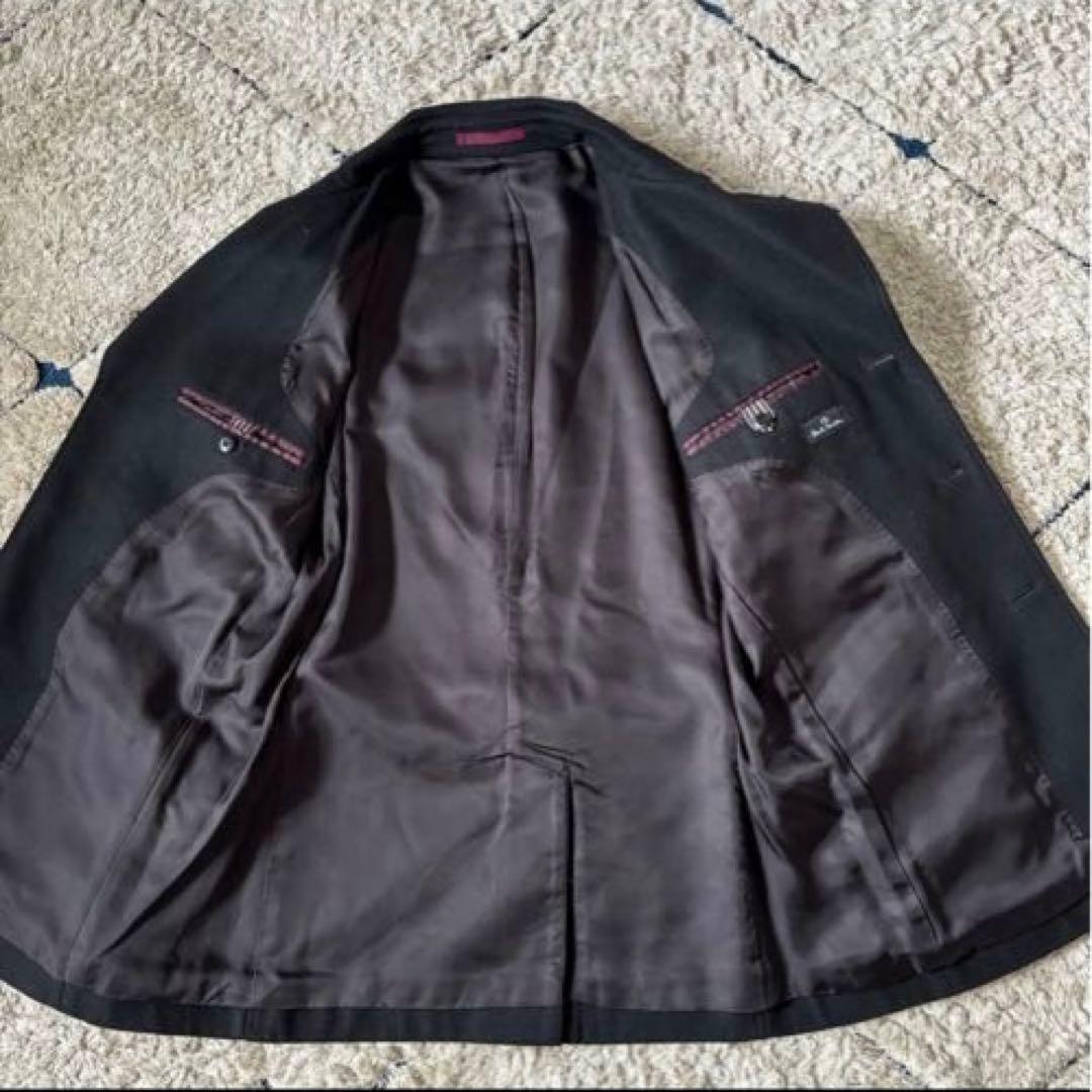 【美品✨】XL！ポールスミス　カシミヤ　ウール　コート　ジャケット　メタル釦