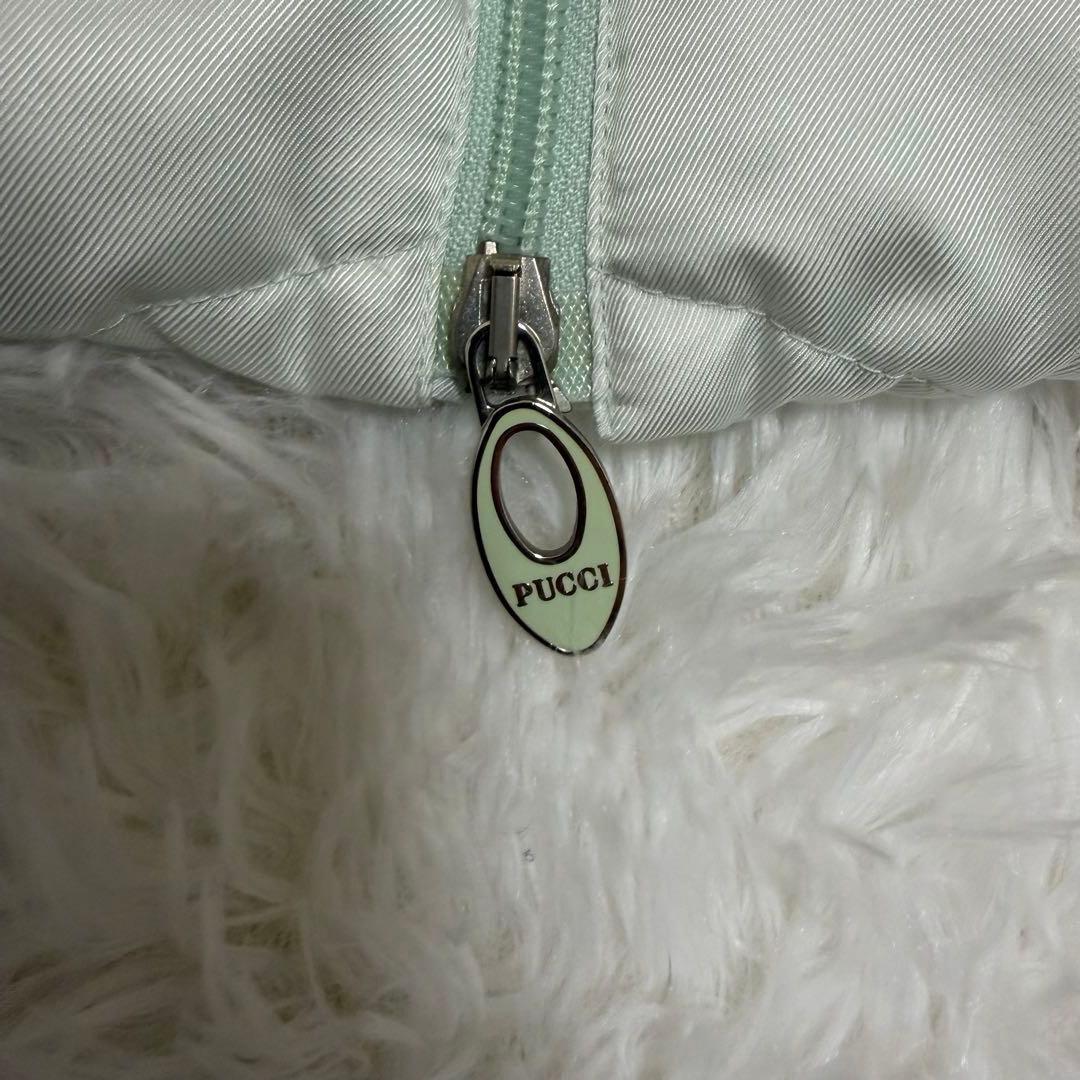 EMILIO PUCCI ダウンベスト　ノースリーブ　総柄　派手